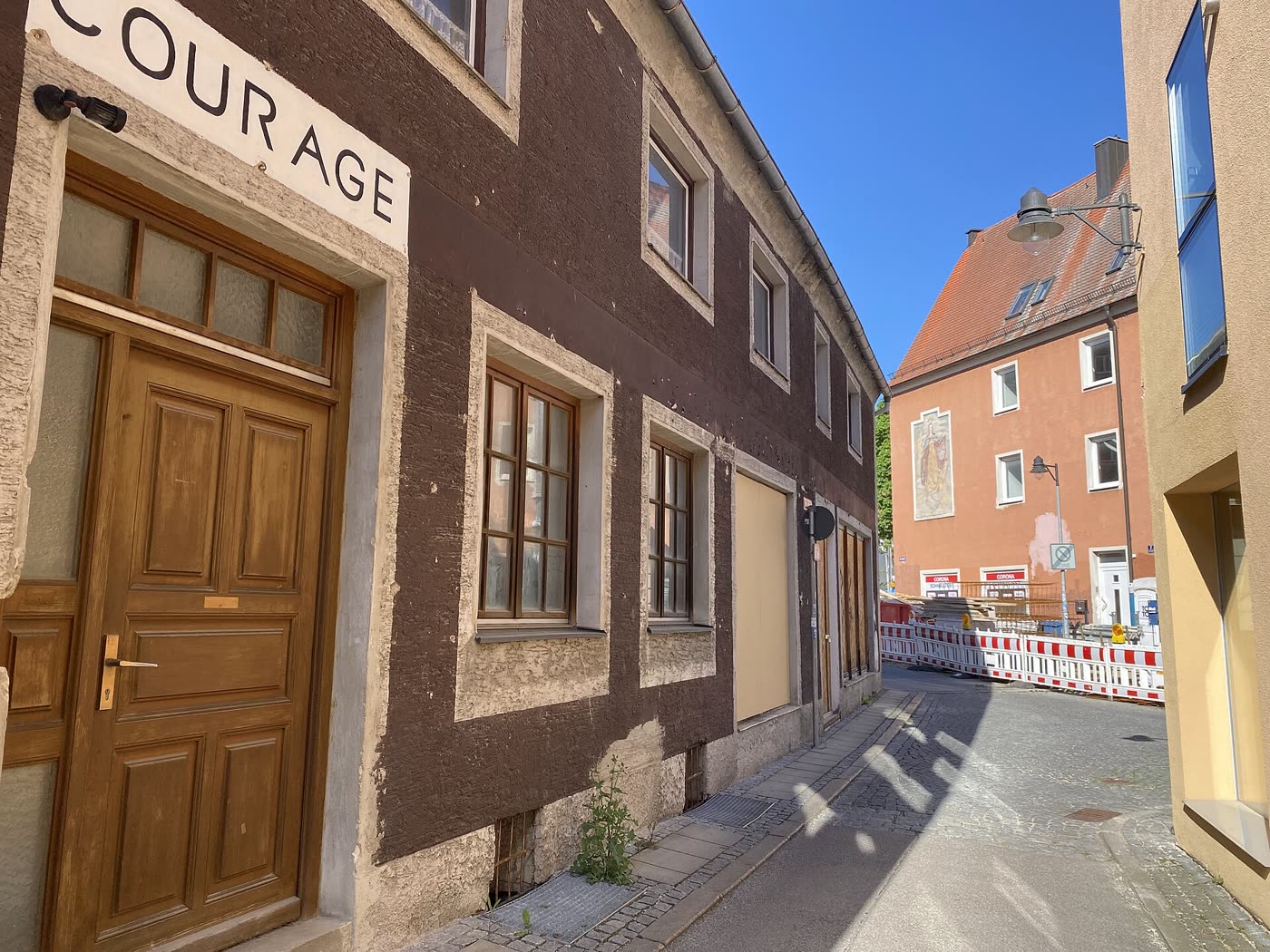 Gasse Am Bachl in der Ingolstädter Altstadt